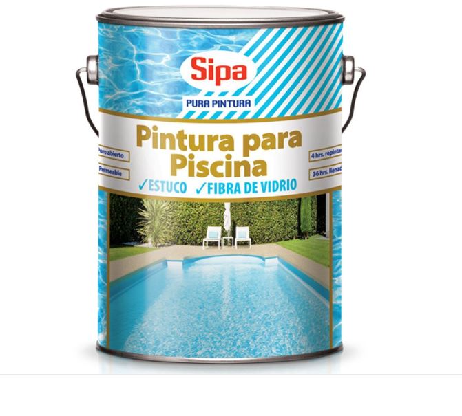 PINTURA PISCINA FIBRA CELESTE GL | SIPA