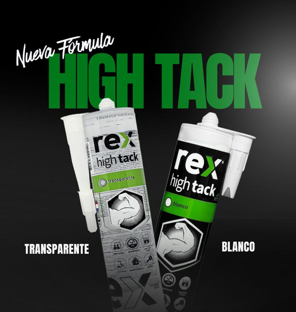 ADHESIVO DE MONTAJE REX MAS TECH BLANCO 290 ml
