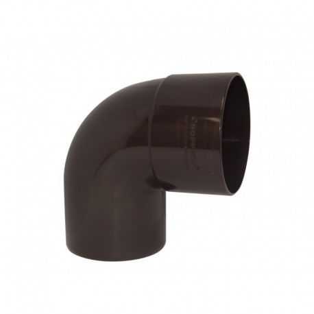 [CYACCH-30] CODO CANALETA H-H 75 mm  Cafe