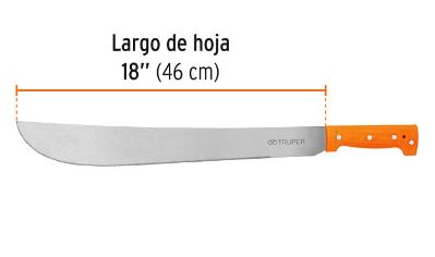 [AYJMTR-0002] MACHETE PULIDO 18 in