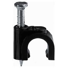 [FEACGP-7976] GRAPA PARA CABLE NEGRO 4MM 100PCS/SET UYU