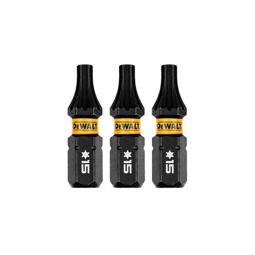 [FEHEFT-9026] PUNTA FLEXTORQ T15  1Pulg (3 pzas) [DWAF1TX15IR3]