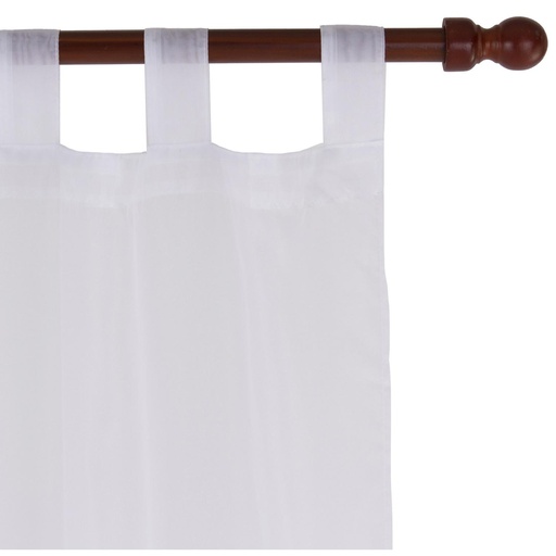 [HOROCV-3368] Cortina Velo Presilla 145x250 cm blanco