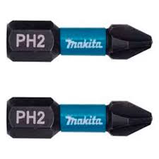 [HEALPI-1098] PUNTA IMPACT BLACK PZ2-25MM  2PZS | MAKITA