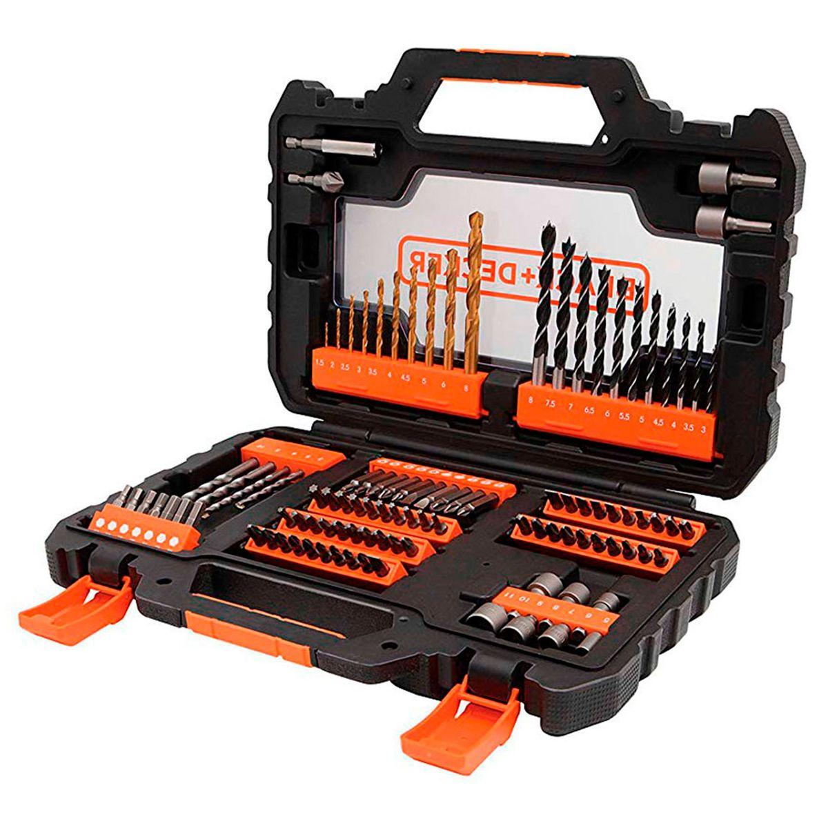 Caja de 104 piezas Black&Decker