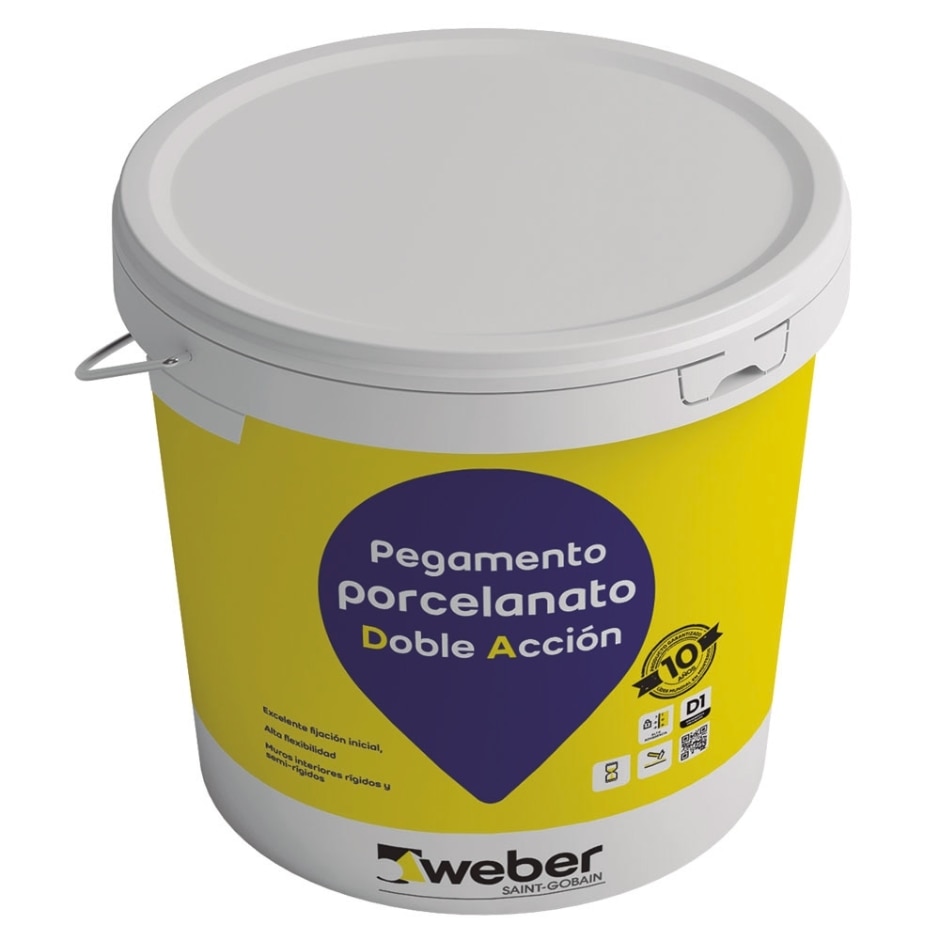ADHESIVO CERAMICO PASTA DA PORCELANATO 25 kg | WEBER