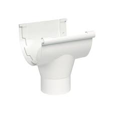 BAJADA CANALETA 75 mm  Blanca