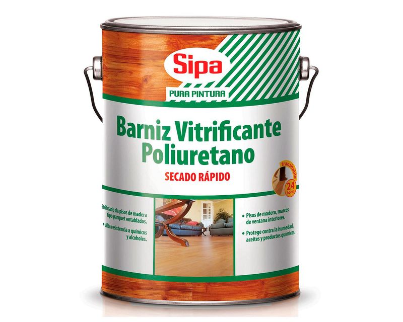 BARNIZ POLIURET. VITRIFICADO Sem.Brillo GL | SIPA