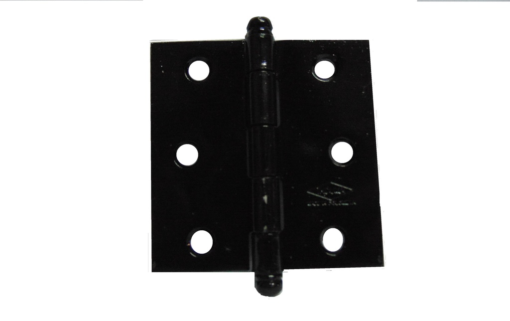 BISAGRA C/ PERILLA 3 1/2x3 1/2 in  Negra | DEVA