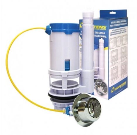 BOTON ESTANQUE DOBLE DESCARGA