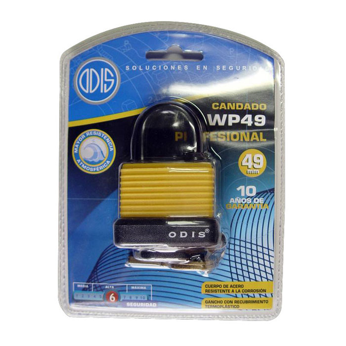 CANDADO COMBINACIÓN 49 mm | ODIS