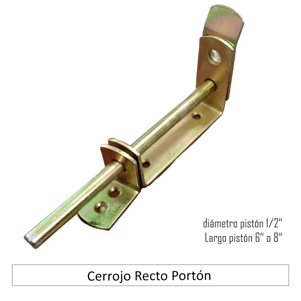 CERROJO PORTON HERCULES NEGRO 12 in | DEVA