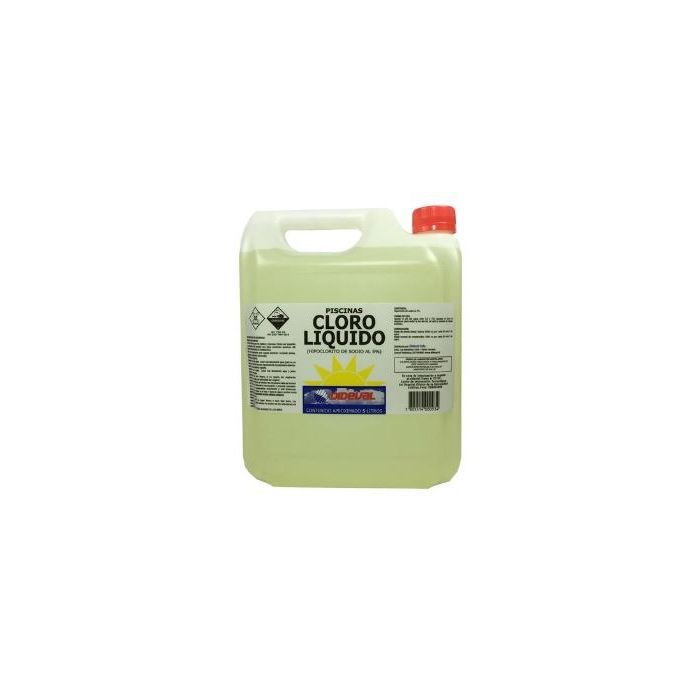 CLORO LIQUIDO 5% BIDON 5 lt | DIDEVAL