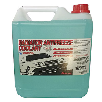 COOLANT (ANTICONGELANTE) 5 lt | DIDEVAL