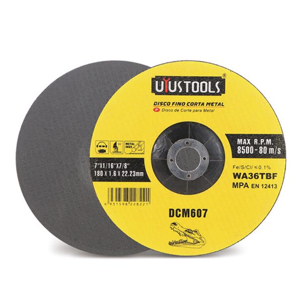 DISCO CORTE METAL 180x1.6 mm | UYUSTOOLS