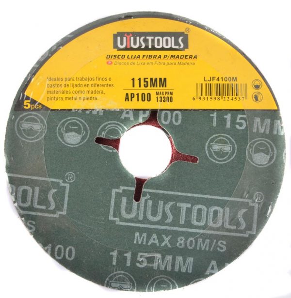 DISCO LAMINADO (FLAPP) MADERA 115 mm G100 | UYUSTOOLS