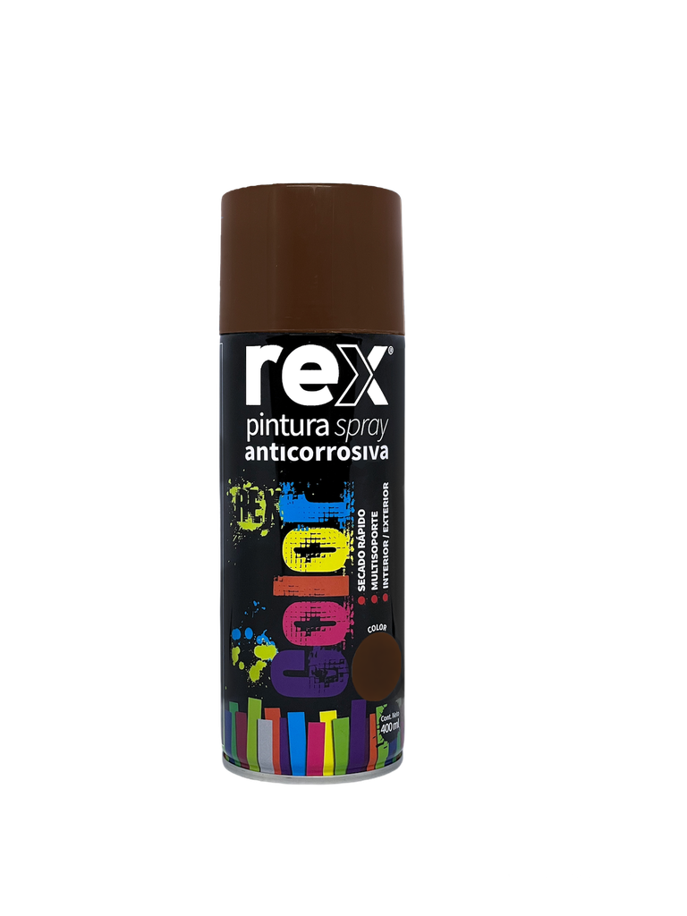 ESMALTE SPRAY ANTICORROSIVO  Rojo | REX