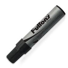 MARCADOR PERMANENTE JUMBO P/BISELADA  Negro | FULTONS