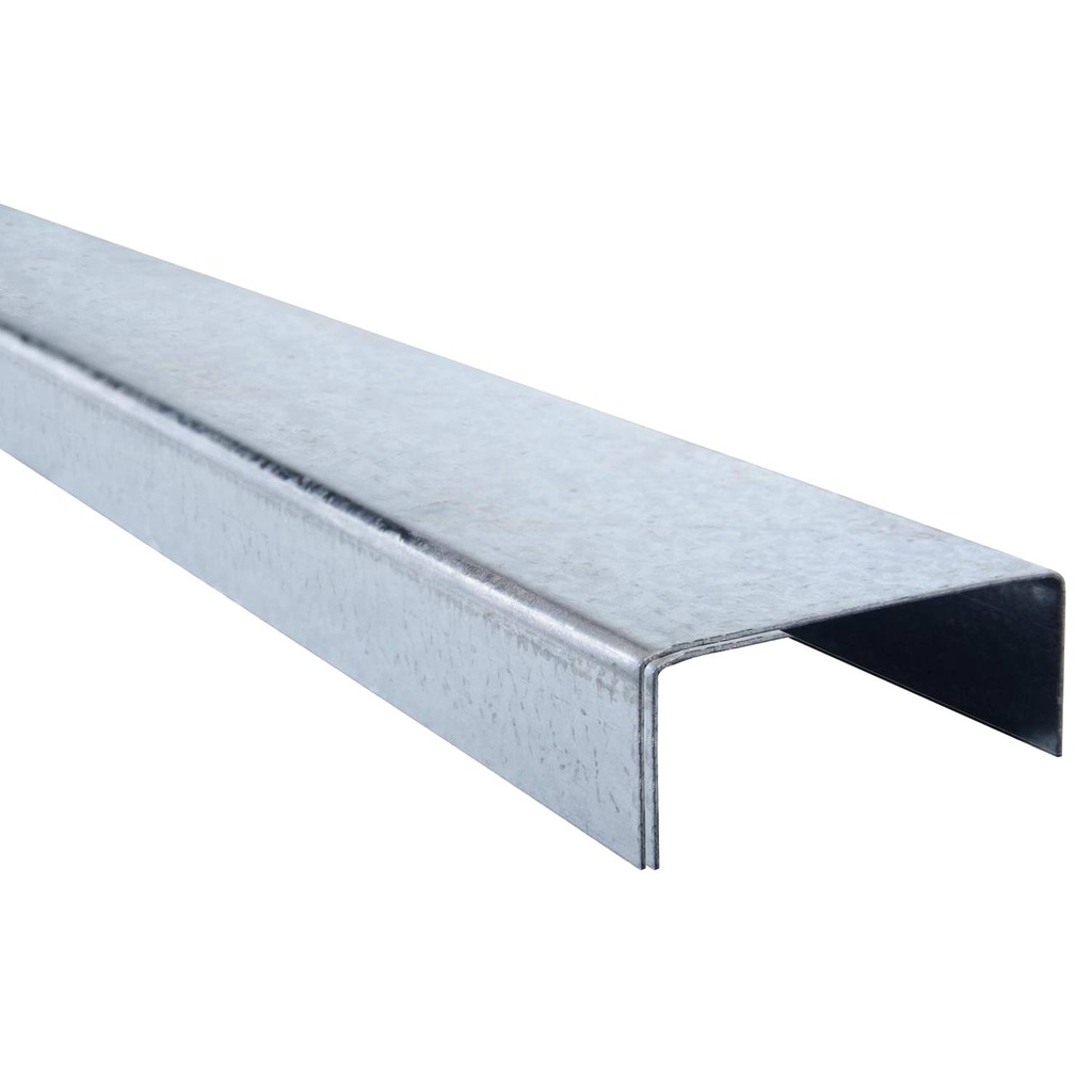 METALCON CANAL ESTR U 92x30x0.85x6000 mm