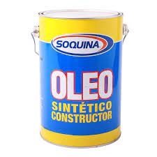 OLEO CONSTRUCTOR  Blanco 1/4 GL | SOQUINA SEMIBRILLO