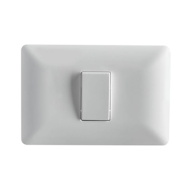INTERRUPTOR EMB. SIMPLE 10-16A Blanco | UYUSTOOLS