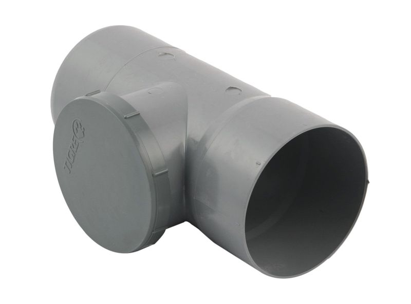 TEE PVC SANITARIO REGISTRO