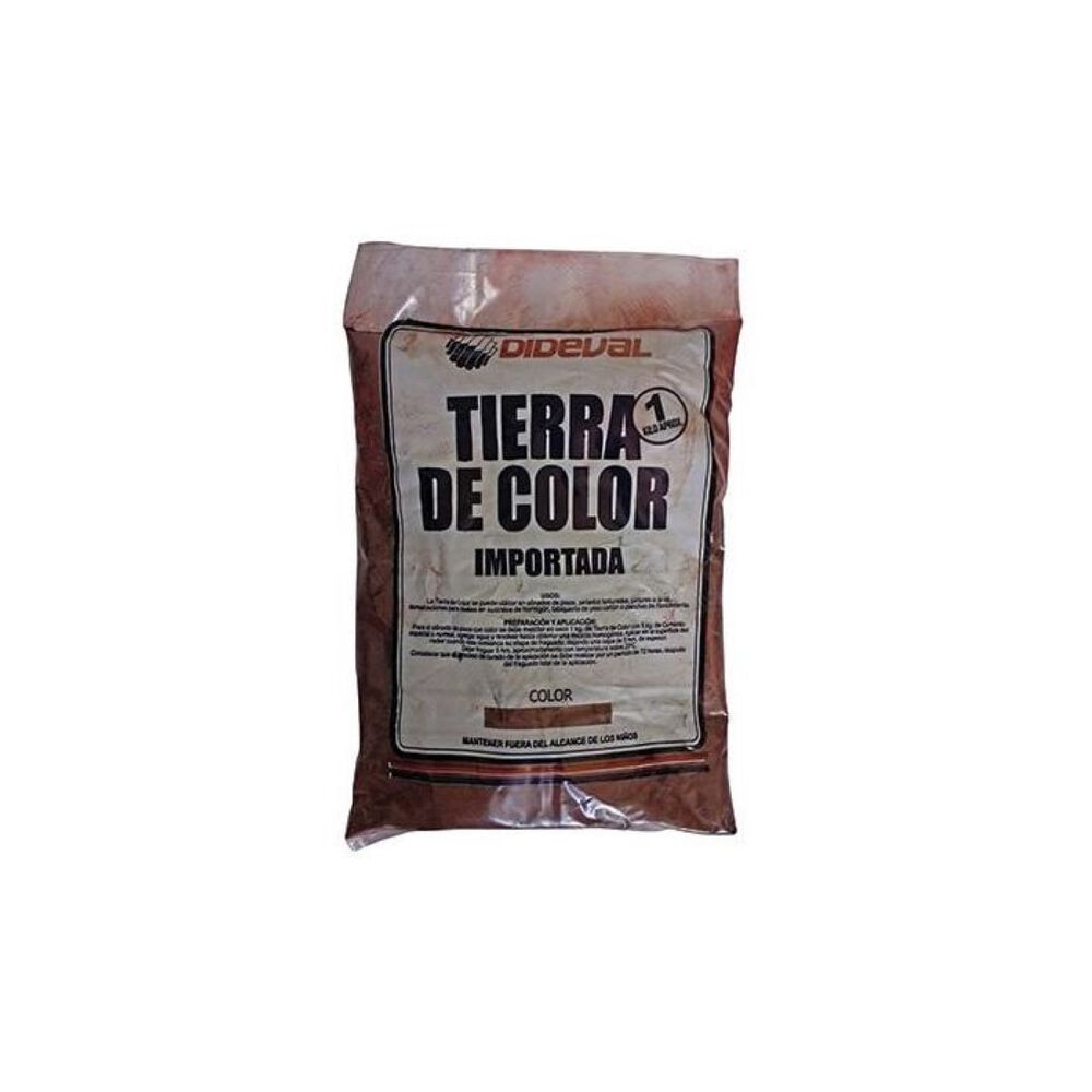 TIERRA DE COLOR  Rojo 1/2 kg | DIDEVAL