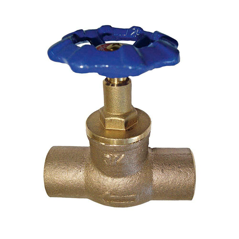 VALVULA DE PASO SO-SO BRONCE 3/4 in