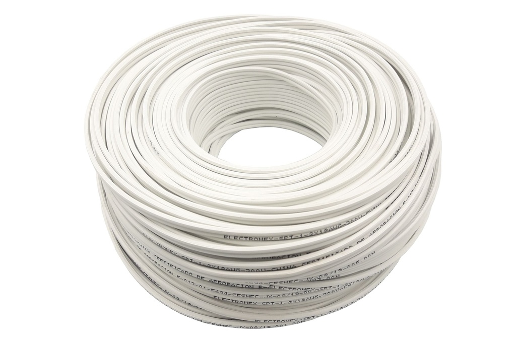 CABLE PARALELO 2x18 mm  Blanco | STANFORD