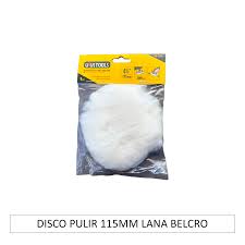 DISCO PULIR LANA VELCRO 115 mm | UYUSTOOLS