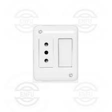 INTERRUPTOR SOBREPUESTO + ENCHUFE 16 A