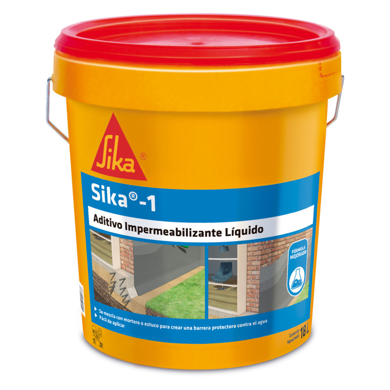 SIKA 1 (IMPERMEABILIZANTE) TTA 18 lt