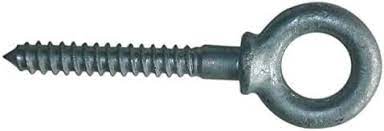 TORNILLO GALVANIZADO OJO 1/4x2 in