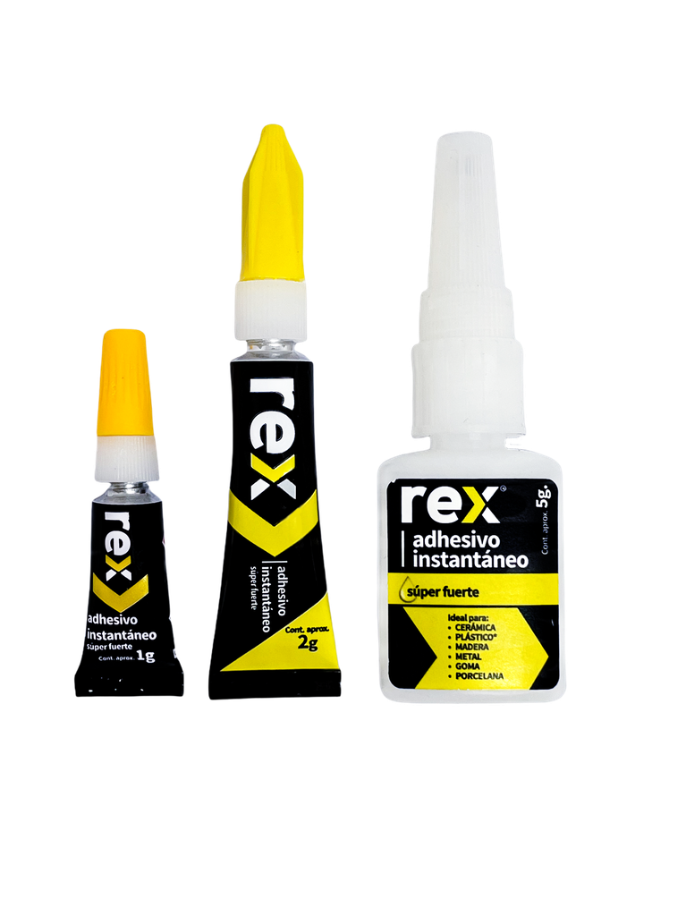 Rex Adhesivo Instantaneo, 5 gr 