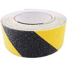 CINTA ANTIDESLIZANTE FORTE 5 cm x 5 m NEGRO/AMARILLO