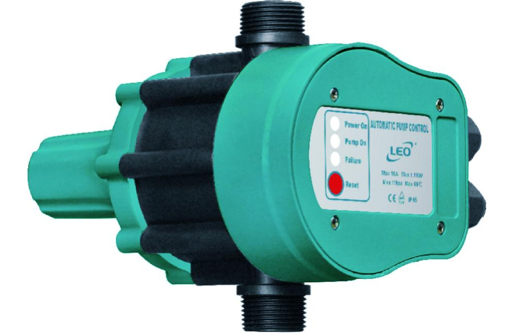 CONTROLADOR PRESIÓN ELECT. LEO PS04-A 10A 220V 1,5HP