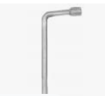 LLAVE TIPO L ZINCADA 21mm| UYUSTOOLS