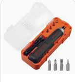 KIT ATORNILLADOR INALAMBRICO 4V [BD4K4-LA]
