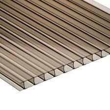 POLICARBONATO PLACA ALVEOLAR 2100x2900x10 mm  Bronce