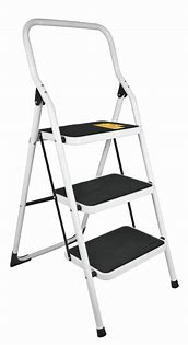 ESCALERA TIJERA FIERRO ESMALTADO 3P