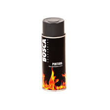 ESMALTE SPRAY BOSCA CHARCOAL 485ml