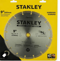 DISCO DIAMANTADO SEGMENTADO Ø 9 in EJE 5/8 in-7/8 in [STA47902L]