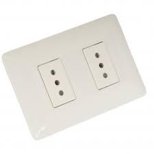 ENCHUFE PUENTE EMB. DOBLE 10A Blanco