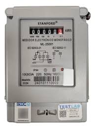 MEDIDOR ELECTRÓNICO MONOFÁSICO 10(60)A