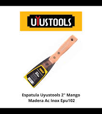 ESPATULA 2in ACERO INOX M/PLAST DOB COLOR UYUSTOOLS