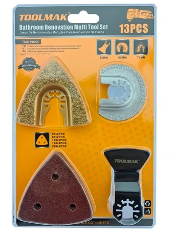 JUEGO ACCESORIOS OSCILANTES 13PCS