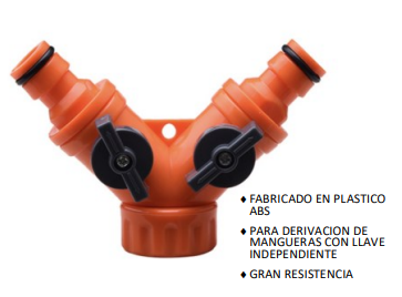 CONECTOR INDIVIDUAL Y HARDEN 3/4" X 1"