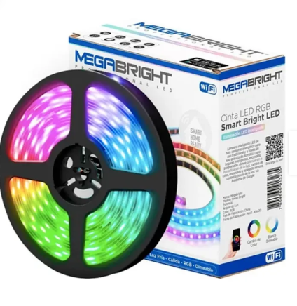 CINTA LED RGB SMARTBRIGHT 24W 5M WIFI