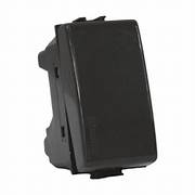 MODULO INTERRUPTOR CONMUTADOR 10A 250V NEGRO