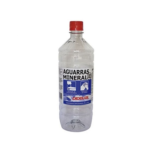[QYSAMU-08079] AGUARRAS MINERAL 1 lt DIDEVAL | DIDEVAL